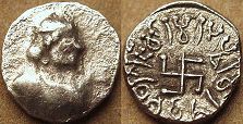Coin 9: Mirahvara, silver hemidrachm